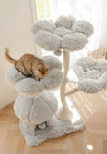 Load image into Gallery viewer, Mushroom Ice Cream Cat Tree (Three-Layer) - Grey